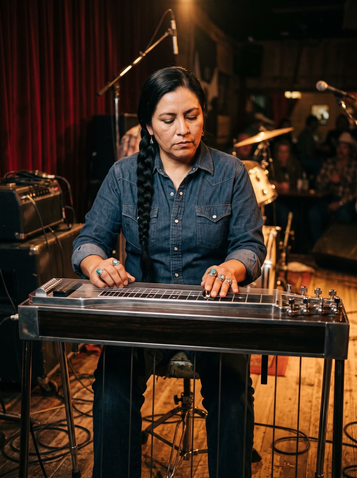 Dolores Ochoa, pedal steel